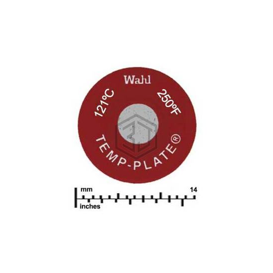 414-250F-121C - Wahl Temp-Plate® - Labels, Stickers, Decals - Preprinted