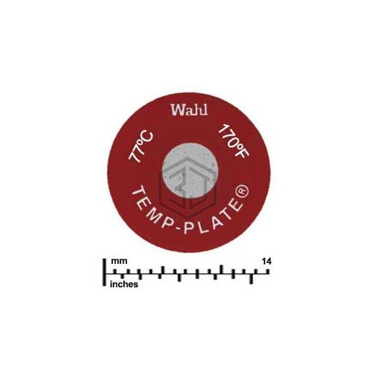 414-170F-77C - Wahl Temp-Plate® - Labels, Stickers, Decals - Preprinted