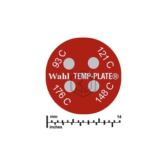 444-095C - Wahl Temp-Plate® - Labels, Stickers, Decals - Preprinted