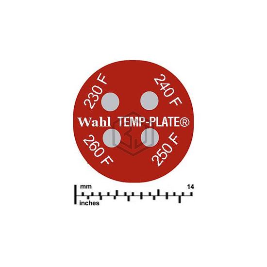 444-230F - Wahl Temp-Plate® - Labels, Stickers, Decals - Preprinted