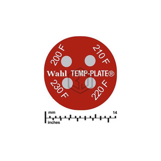 444-200F - Wahl Temp-Plate® - Labels, Stickers, Decals - Preprinted