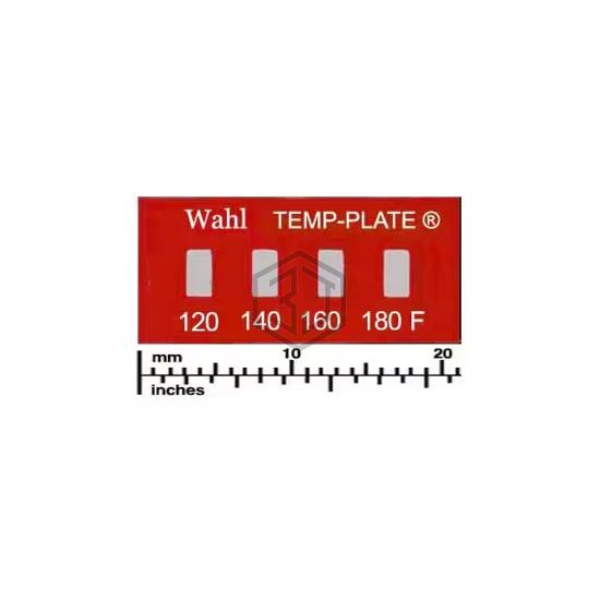 101-4-120F - Wahl Temp-Plate® - Labels, Stickers, Decals - Preprinted