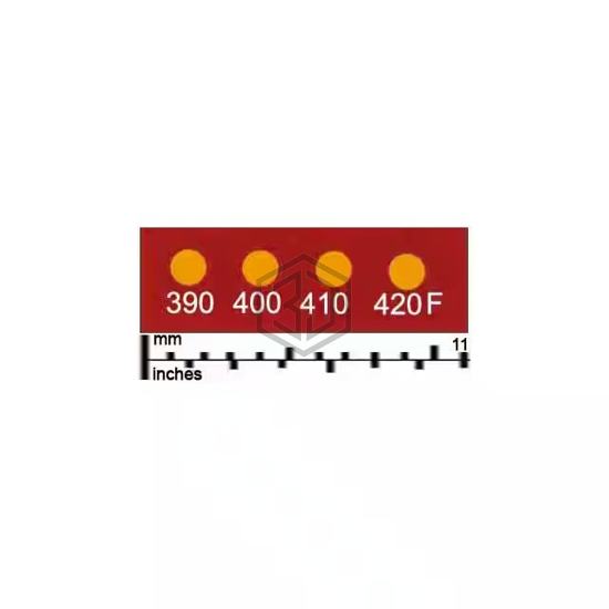 441-390F - Wahl Temp-Plate® - Labels, Stickers, Decals - Preprinted