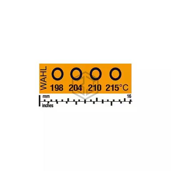 450-198VC - Wahl Temp-Plate® - Labels, Stickers, Decals - Preprinted