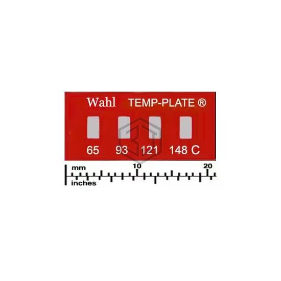 101-4-066C - Wahl Temp-Plate® - Labels, Stickers, Decals - Preprinted