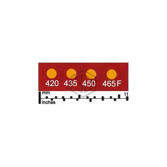 441-420F - Wahl Temp-Plate® - Labels, Stickers, Decals - Preprinted