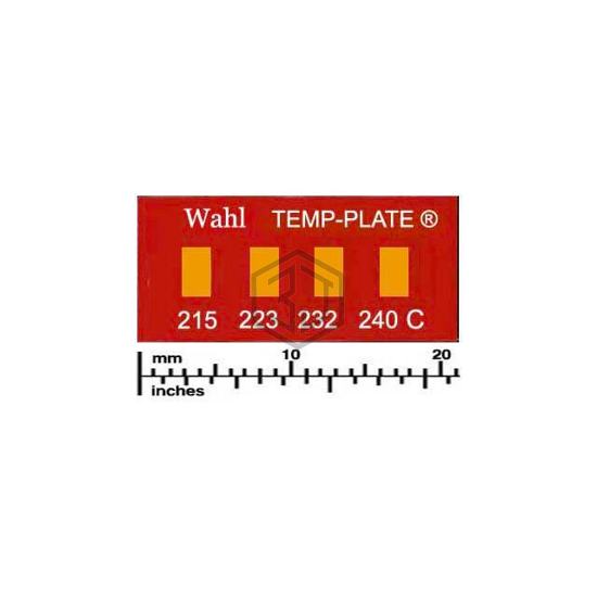 101-4-215C - Wahl Temp-Plate® - Labels, Stickers, Decals - Preprinted