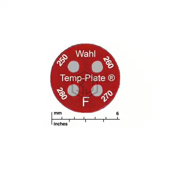 442-250F - Wahl Temp-Plate® - Labels, Stickers, Decals - Preprinted