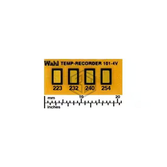 101-4-223VC - Wahl Temp-Plate® - Labels, Stickers, Decals - Preprinted