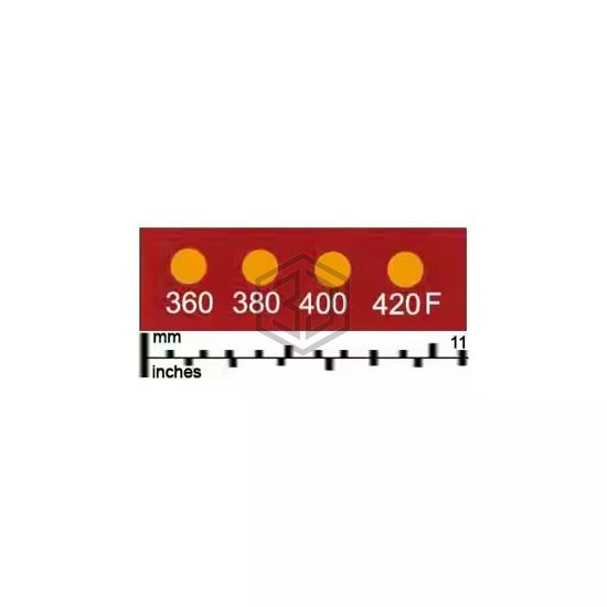 441-360F - Wahl Temp-Plate® - Labels, Stickers, Decals - Preprinted