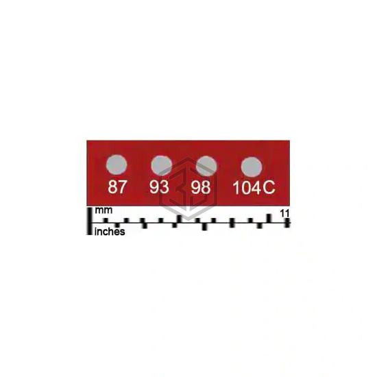 441-087C - Wahl Temp-Plate® - Labels, Stickers, Decals - Preprinted