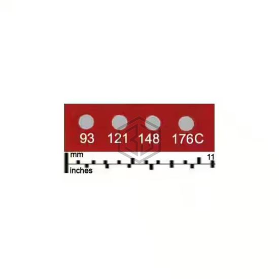 441-095C - Wahl Temp-Plate® - Labels, Stickers, Decals - Preprinted