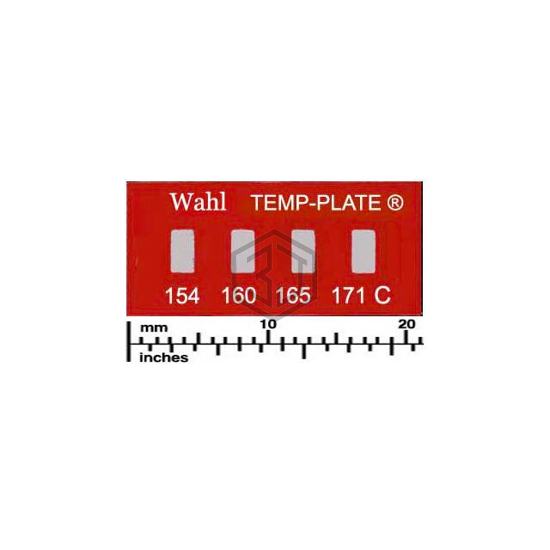 101-4-154C - Wahl Temp-Plate® - Labels, Stickers, Decals - Preprinted