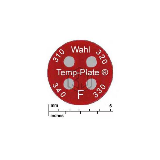 442-310F - Wahl Temp-Plate® - Labels, Stickers, Decals - Preprinted
