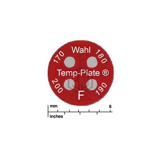 442-170F - Wahl Temp-Plate® - Labels, Stickers, Decals - Preprinted