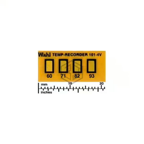101-4-060VC - Wahl Temp-Plate® - Labels, Stickers, Decals - Preprinted