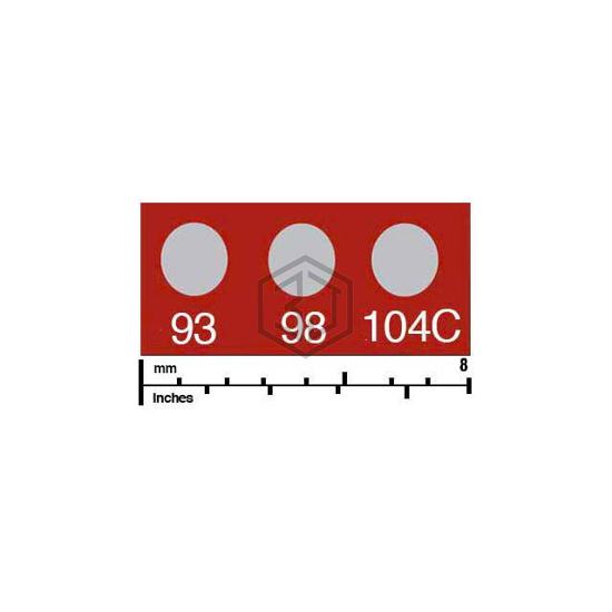 430-093C - Wahl Temp-Plate® - Labels, Stickers, Decals - Preprinted