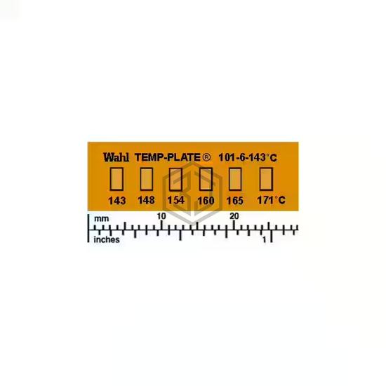101-6-143VC - Wahl Temp-Plate® - Labels, Stickers, Decals - Preprinted