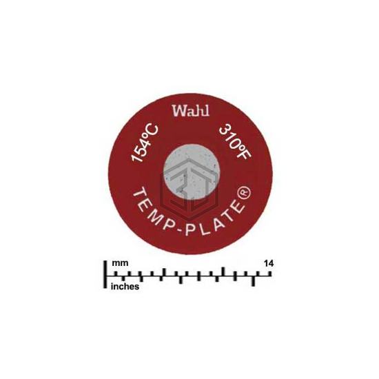 414-310F-154C - Wahl Temp-Plate® - Labels, Stickers, Decals - Preprinted