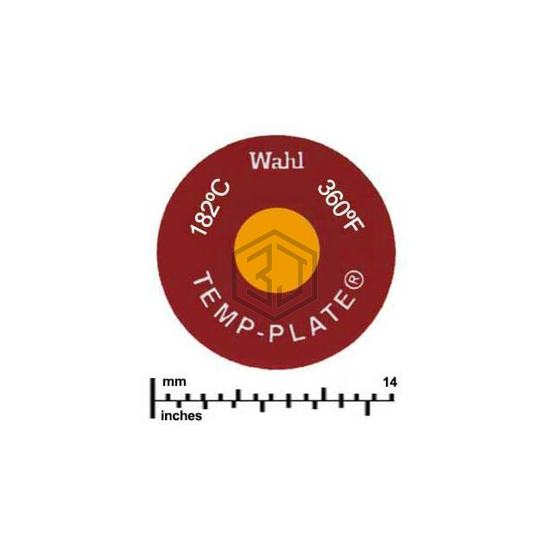 414-360F-182C - Wahl Temp-Plate® - Labels, Stickers, Decals - Preprinted