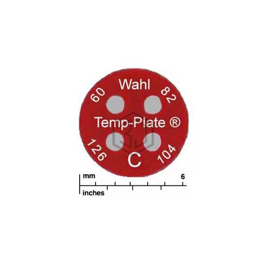 442-061C - Wahl Temp-Plate® - Labels, Stickers, Decals - Preprinted