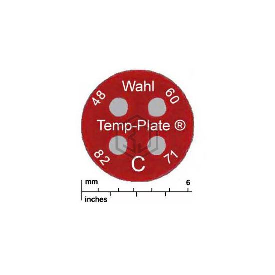 442-048C - Wahl Temp-Plate® - Labels, Stickers, Decals - Preprinted