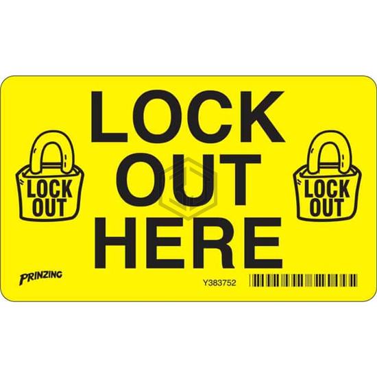 LOSV14 - Brady Corporation - Labels, Stickers, Decals - Preprinted