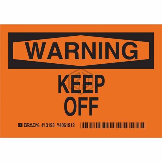13193 - Brady Corporation - Labels, Stickers, Decals - Preprinted