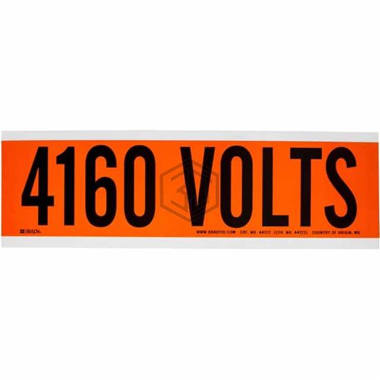 44122 - Brady Corporation - Labels, Stickers, Decals - Preprinted