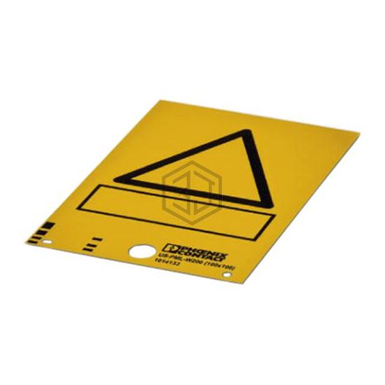1014133 - Phoenix Contact - Labels, Stickers, Decals - Preprinted