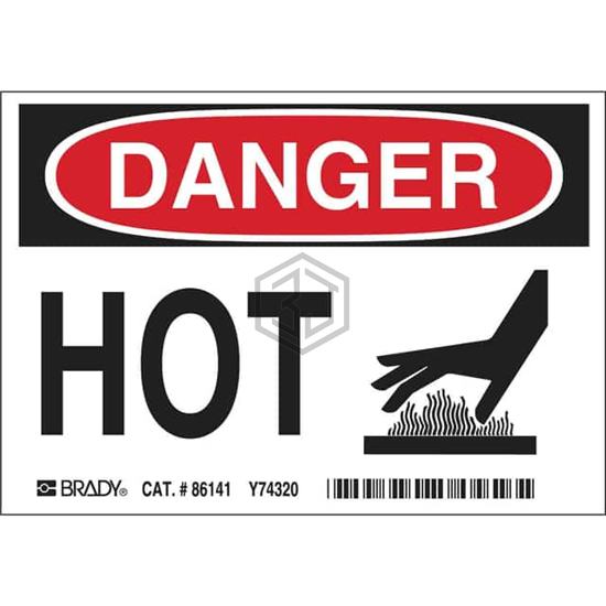 86141 - Brady Corporation - Labels, Stickers, Decals - Preprinted