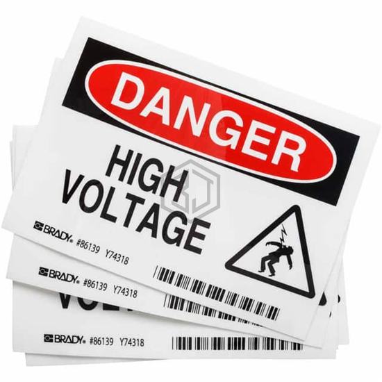 86139 - Brady Corporation - Labels, Stickers, Decals - Preprinted
