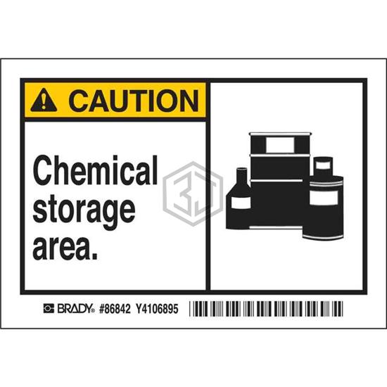 86842 - Brady Corporation - Labels, Stickers, Decals - Preprinted