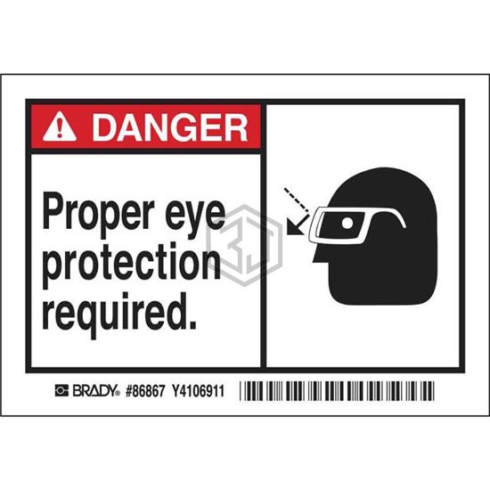 86867 - Brady Corporation - Labels, Stickers, Decals - Preprinted