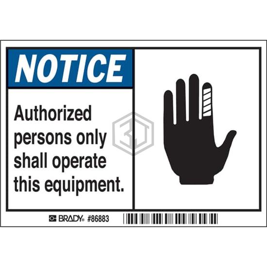 86883 - Brady Corporation - Labels, Stickers, Decals - Preprinted