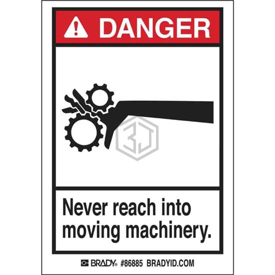 86885 - Brady Corporation - Labels, Stickers, Decals - Preprinted