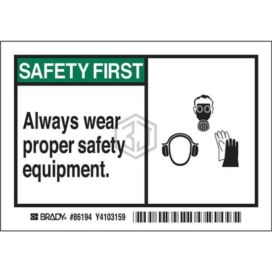 86194 - Brady Corporation - Labels, Stickers, Decals - Preprinted