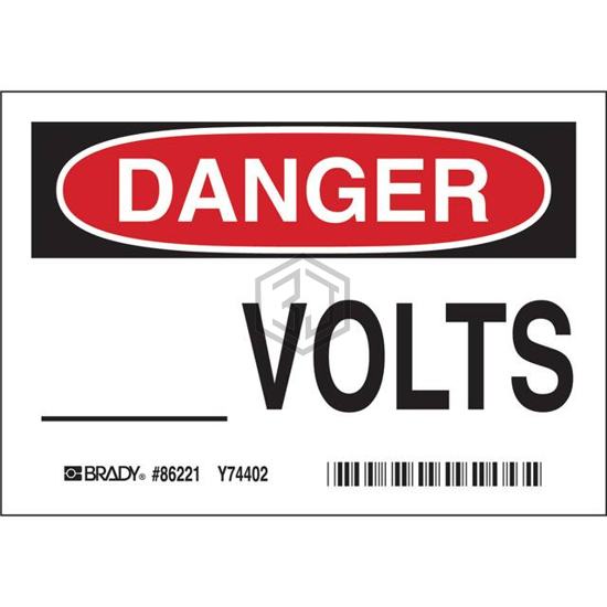 86221 - Brady Corporation - Labels, Stickers, Decals - Preprinted