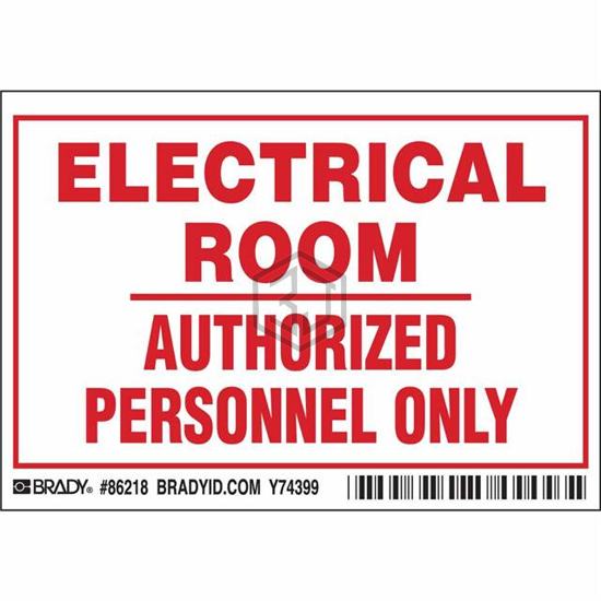 86218 - Brady Corporation - Labels, Stickers, Decals - Preprinted