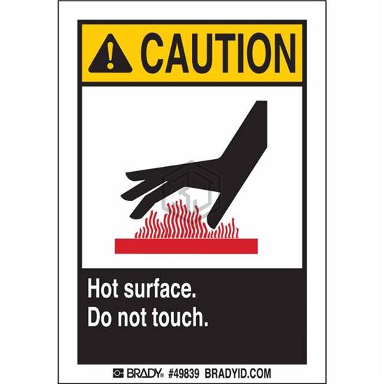 49839 - Brady Corporation - Labels, Stickers, Decals - Preprinted