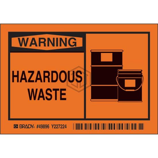49896 - Brady Corporation - Labels, Stickers, Decals - Preprinted