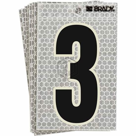 3020-3 - Brady Corporation - Labels, Stickers, Decals - Preprinted