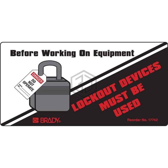 17742LS - Brady Corporation - Labels, Stickers, Decals - Preprinted