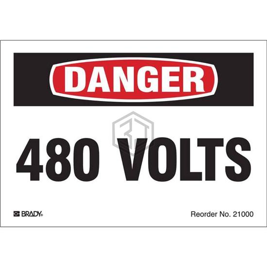 21000LS - Brady Corporation - Labels, Stickers, Decals - Preprinted