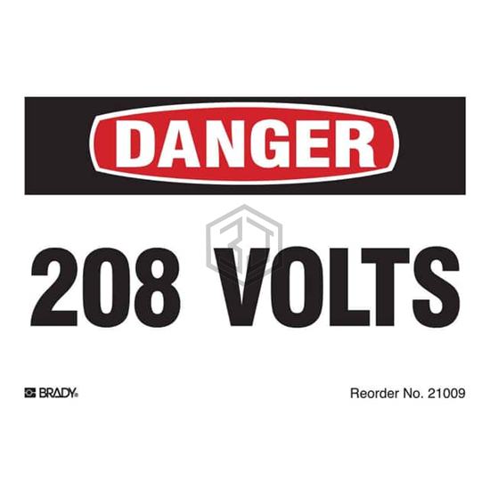 21009LS - Brady Corporation - Labels, Stickers, Decals - Preprinted
