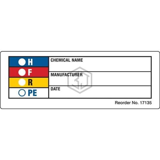 17135LS - Brady Corporation - Labels, Stickers, Decals - Preprinted