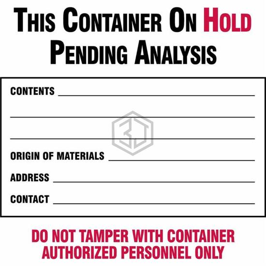 121140 - Brady Corporation - Labels, Stickers, Decals - Preprinted