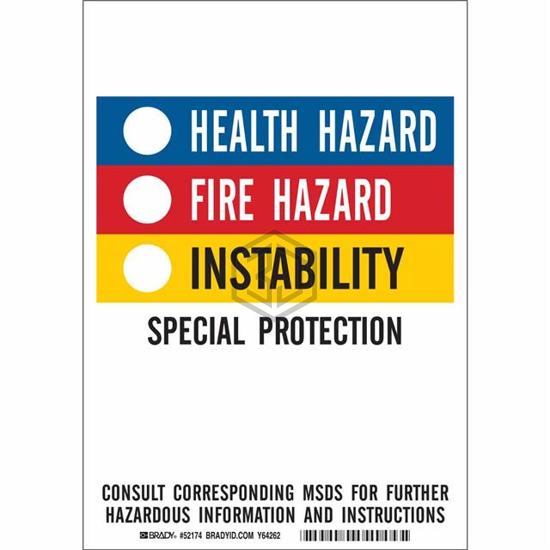 52174 - Brady Corporation - Labels, Stickers, Decals - Preprinted