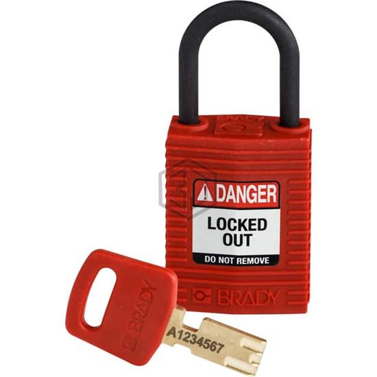 CPT-RED-25PL-KD - Brady Corporation - Lockouts, Padlocks