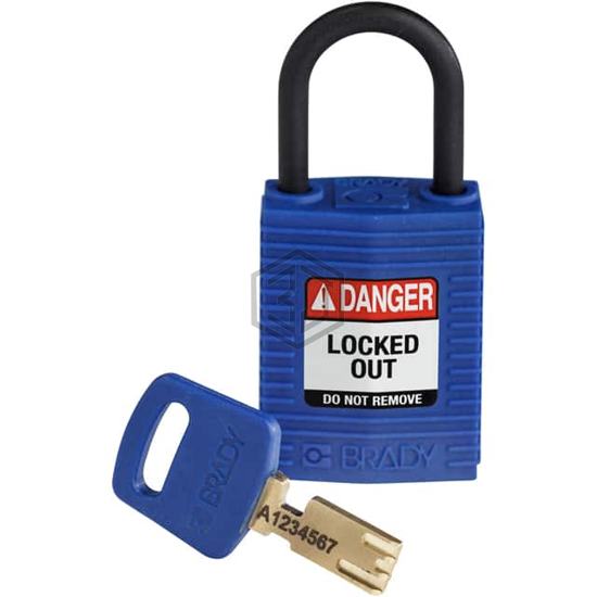 CPT-BLU-25PL-KD - Brady Corporation - Lockouts, Padlocks